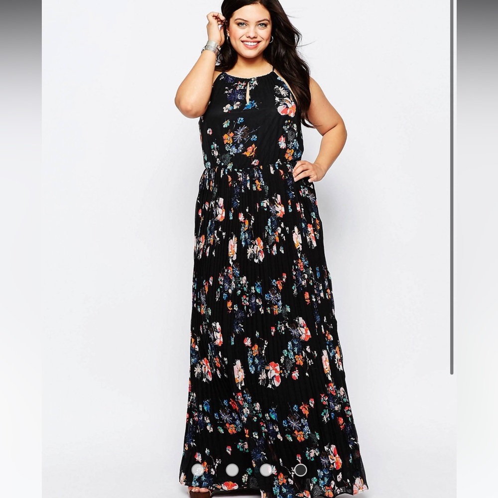 Summer Boho Maxi 14 | Lovedrobe Plus Halter Neck Maxi Dress 14